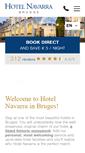 Mobile Screenshot of hotelnavarra.com